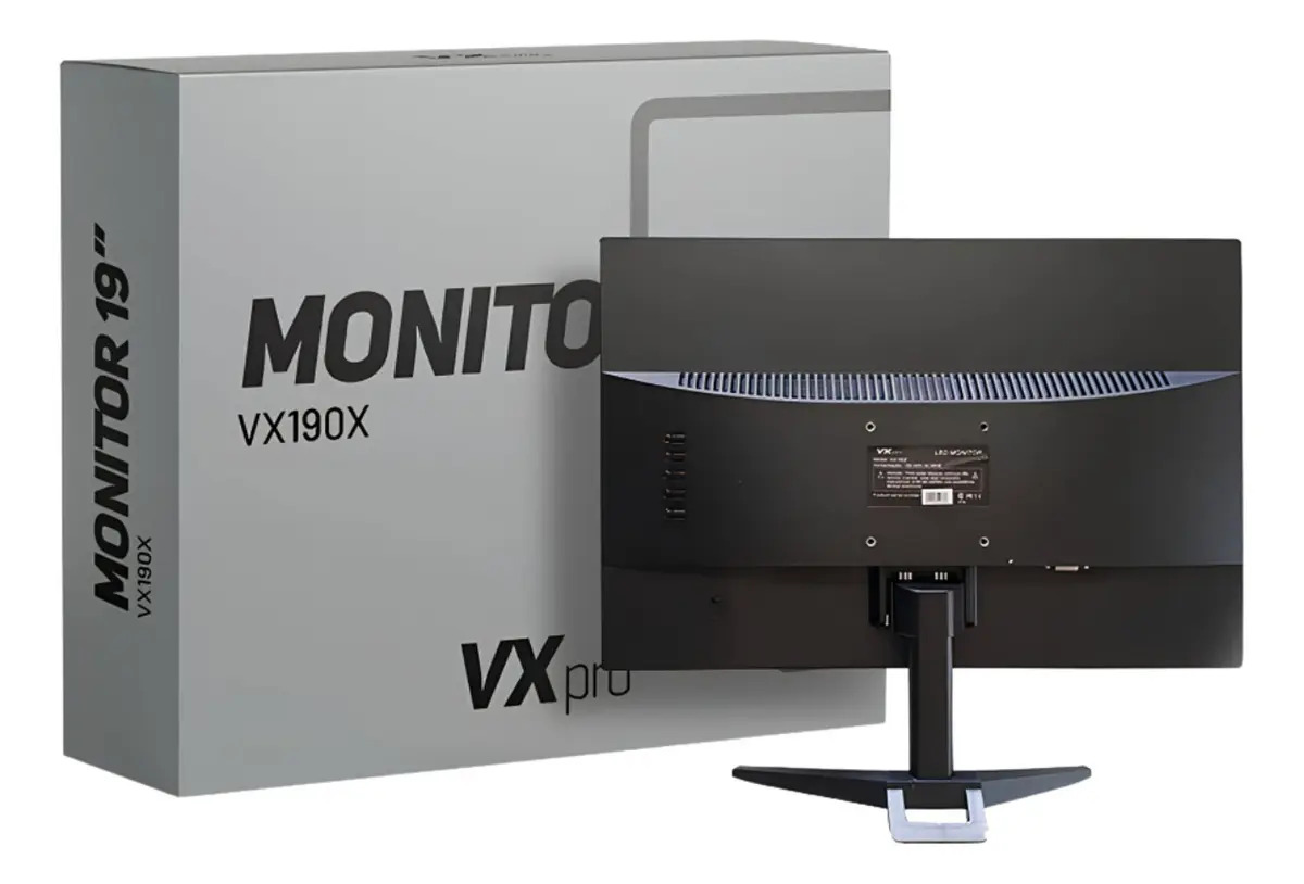 Monitor 19 Pol Led Hd Vxpro Vx190x 60hz 5ms Ips Hdmi Vesa — foto 3