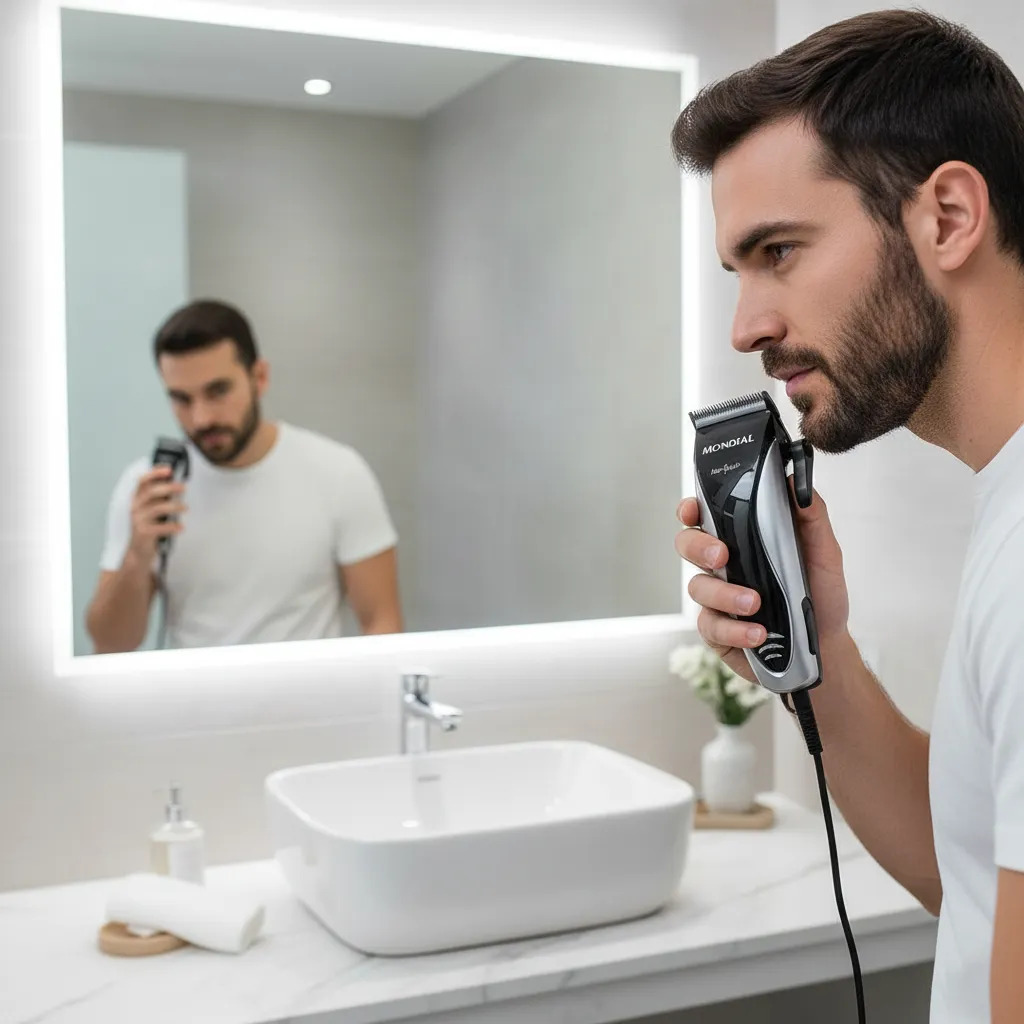 Máquina Cortar Cabelos Hair Stylo Mondial — foto 4