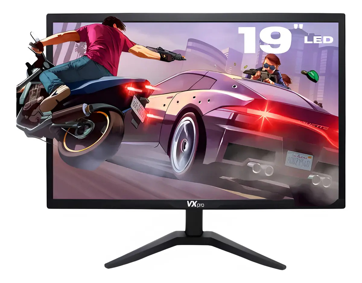 Monitor 19 Pol Led Hd Vxpro Vx190x 60hz 5ms Ips Hdmi Vesa — foto 1