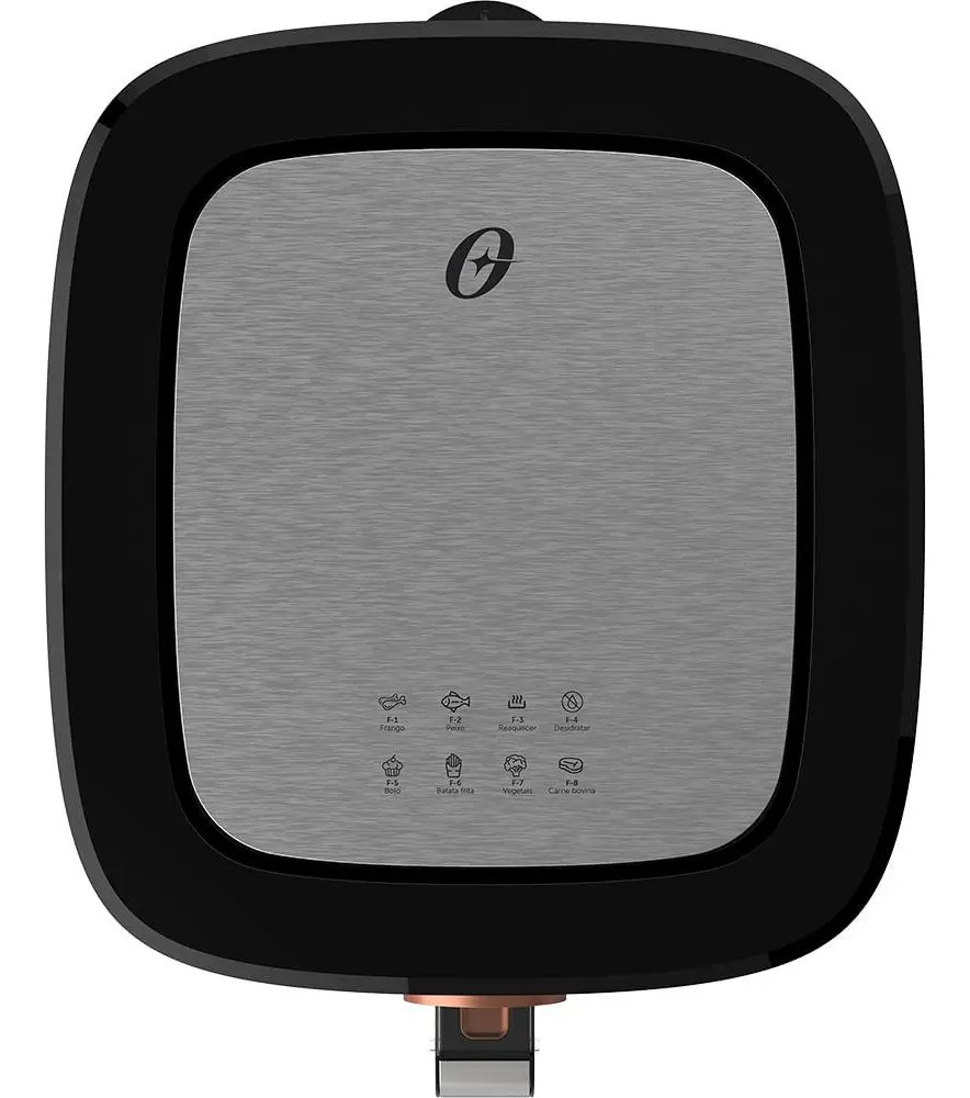 Fritadeira Air Fryer Oster Digital 4,8l Blackinox 1500w 220v — foto 2